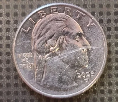 2023 D BESSIE COLEMAN QUARTER  "IN COD WE TRUST" ERROR RARE!!!!  - Image 1 of 3