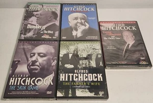 Alfred Hitchcock DVD Lot Of 5 New And Sealed! The Skin Game, Number 17, + - Picture 1 of 8