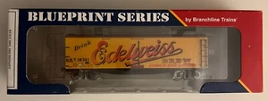 BRANCHLINE TRAINS Blueprint HO 1329 40' ACF Wood Reefer 'Edelweiss Beer' #18301 - Picture 1 of 2