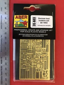 Aber 35 A03, Juego portaherramientas alemán hasta 1943, escala 1/35 - Imagen 1 de 2