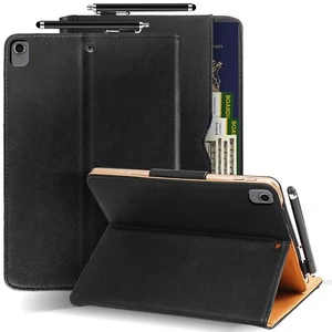 Para iPad 9º/8º/7º 10.2/iPad Pro 10.5 Estuche Cuero Billetera Soporte Cubierta Magnética - Imagen 1 de 11