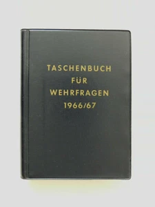 Taschenbuch für Wehrfragen 1966/67 Jahn Neher Roske - Bild 1 von 1