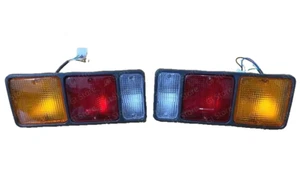Rear Tail Light Lamp Set For Mitsubishi Canter Fuso Truck 355 1986-1995 - Picture 1 of 3