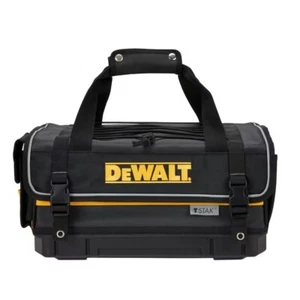 Bolsa de almacenamiento de herramientas multiusos DEWALT TSTAK 17 pulgadas. con asas negro/amarillo - Imagen 1 de 4