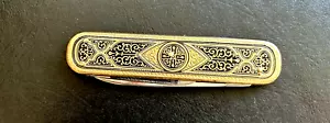 Hugo Bauermann Solingen Germany Pocket Knife with Scissor and File - Picture 1 of 6