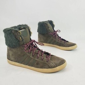 adidas high tops with fur lining