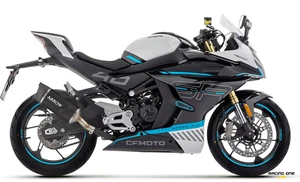 ESCAPE ARROW INDY RACE EVO ALUMINIO OSCURO PARA CF MOTO 450NK / 450SR 23-24 EURO5 ABE - Imagen 1 de 4