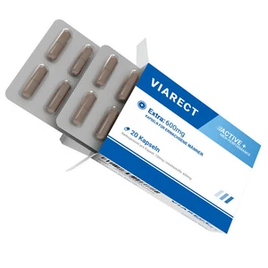 Viarect Active Plus Extra 600 mg für Männer Performance 20 Kapseln - Bild 1 von 6