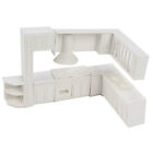 Doll house Miniature  cabinet kitchen furniture molds home decor8966