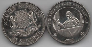 Somalia - 25 Shillings 2004 UNC - t.1 - The life of Pope John Paul II Lemberg-Zp - Picture 1 of 1