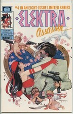 Elektra Assassin 1986 series # 4 fine comic book
