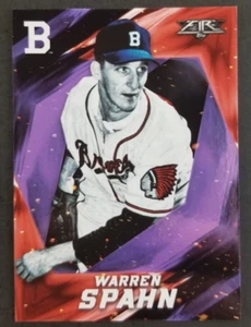 Tarjeta de béisbol Warren Spahn 2017 Topps Fire #d/99 (NM) - Imagen 1 de 2