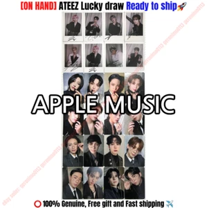 [NEW]ATEEZ GOLDEN HOUR PART2 LUCKY DRAW APPLE MUSIC+GIFT/ATEEZ GOLDEN HOUR PART2 - Picture 1 of 19