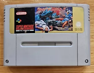 Street Fighter II GC Super Nintendo SNES AUSPAL -TESTED- and working - Bild 1 von 3