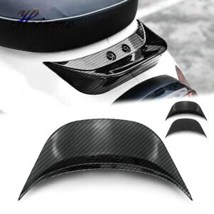 For Vespa Sprint Primavera 125 150 Carbon Rear Spoiler Cover Tail Winglet Guard
