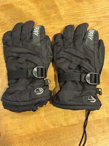 SWANY Glove Youth 7-8 Insulated Leather Palm Dry Shell Winter Gloves SX-65J - Picture 1 of 8