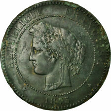 [#496903] Coin, France, Cérès, 10 Centimes, 1873, Paris, VF, Bronze, KM:815.1