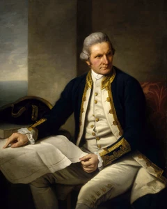 Captain James Cook Porträt 8""x10"" Kunstdruck 8x10 - Bild 1 von 2