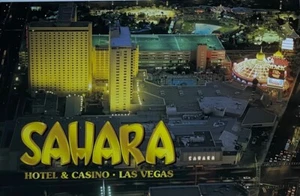Sahara Hotel Las Vegas Nevada Postcard - Bild 1 von 2