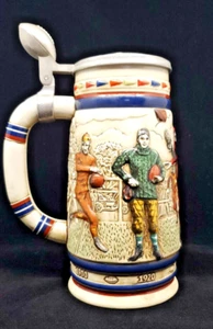 Vintage 1983 Avon NFL History of Football Beer Stein Mug Handmade in Brazil - Picture 1 of 5