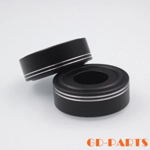 Machined Aluminum Audio Isolation Stand Turntable Recorder AMP Pad Feet 44x16mm - Picture 1 of 5