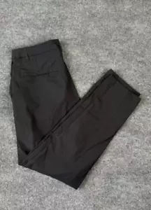Lululemon Commission Pant Classic Warpstreme Mens 32x30 Stretch Pants Black - Picture 1 of 9