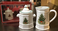 PFALTZGRAFF CHRISTMAS HERITAGE Creamer And Sugar Bowl Set With Original Box