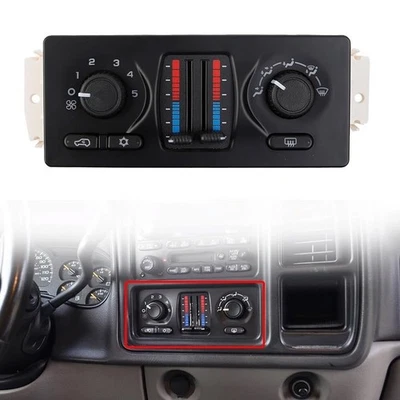 599-210XD New Climate Control Module for Chevrolet GMC Cadillac with Manual AC - Image 1 of 4