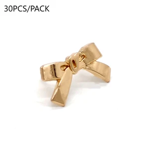 30PCS Bow decoration buckle accessories for shoes, hats, clothing, and bags - Picture 1 of 5