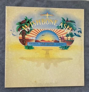 Wishbone Ash Live Dates 1974 Double Vinyl LP Italian Press EX/VG+ Free P&P - Picture 1 of 7