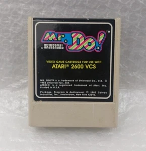 Mr. Do! Atari 2600 VCS Game Cartridge von Coleco 1983 - sauber, getestet - Bild 1 von 3