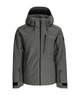 Men's SPYDER Leader Insulated Ski Snow Jacket STORM MELANGE - Image 1 of 4