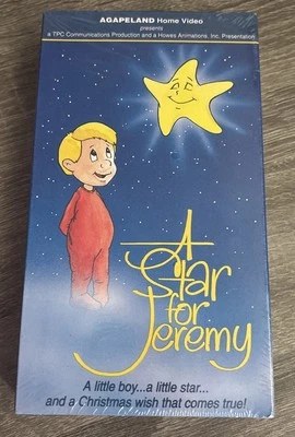 НОВЫЙ/ЗАПЕЧАТАННЫЙ A Star для Джереми (VHS, 1998) Agapeland домашнее видео новый - Изображение 1 из 3