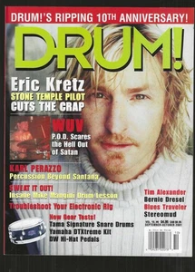 TROMMEL! Magazin September/Oktober 2001 Eric Kretz. Ausgabe 10 Jahre Jubiläum. - Bild 1 von 1