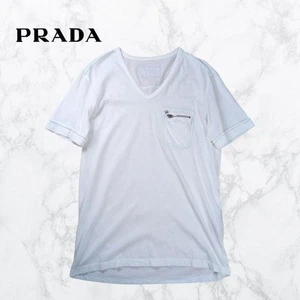 Rare Prada Zip Pocket Color Stitch T-Shirt - Picture 1 of 9