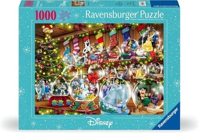 Disney Snowglobes Puzzle 1000 Piece DIsney Character Jigsaw Puzzle - Image 1 of 4