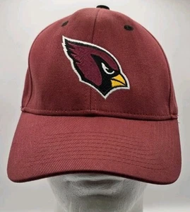 ARIZONA CARDINALS SOLID RED HAT AUTHENTIC NFL TEAM STRAPBACK CAP Red Birds - Picture 1 of 10