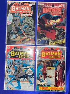 LOT-(4) VTG DC COMIC 1969-70 Detective Batman & Batgirl #389/392/401/404 BGD/BRD - Picture 1 of 7