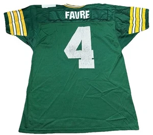 Wilson Green Bay Packers Brett Favre #4 Home Vintage Jersey Size Mens Large - Picture 1 of 6