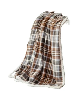 Peluche a cuadros Carstens Home Sherpa Throw - JP930 Foto 1 de 4
