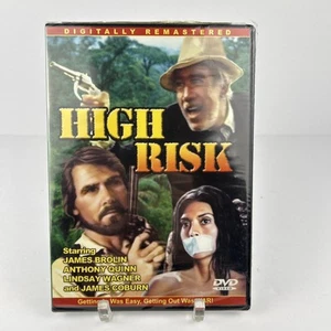 High Risk DVD James Brolin Anthony Quinn 2004 Digiview Remastered NR - BRAND NEW - Picture 1 of 3