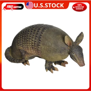 Lifelike Armadillo Garden Statue Sculpture Art Home Yard Patio Decor Ornament - Picture 1 of 4
