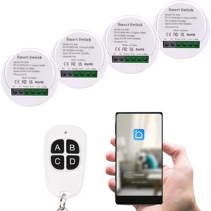 Smart Switch 16A 90-250V AC Tuya App Google Home and Alexa Voice Control - Picture 1 of 20