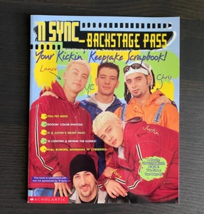 NSYNC Backstage Pass - Your Kickin' Keepsake Scrapbook - Picture 1 of 2