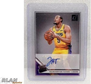 2019-20 Donruss Clearly TALEN HORTON TUCKER Auto Rookie Acetate - Picture 1 of 2