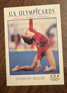 Shannon Miller 1992 Impel U.S. Olympic Hopefuls #46 Gymnastics RC Card NM - Picture 1 of 2