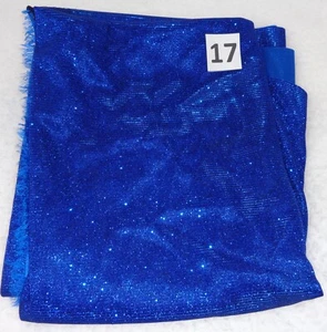 Tela azul surf metálico brillante Super Shine 1 yarda - Imagen 1 de 4