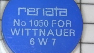 Complete Balance for Wittnauer 6W7 (Renata - Swiss Made) - Original Package - Bild 1 von 3