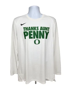 Oregon DUCKS Basketball TEAM ISSUED Nike Warm Up SHOOTING SHIRT Men's L - Picture 1 of 3