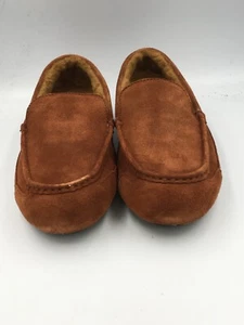 Samuel Hubbard Men's 8.5M Shearling Lined Slipper Nutmeg Suede 4237 - Picture 1 of 6